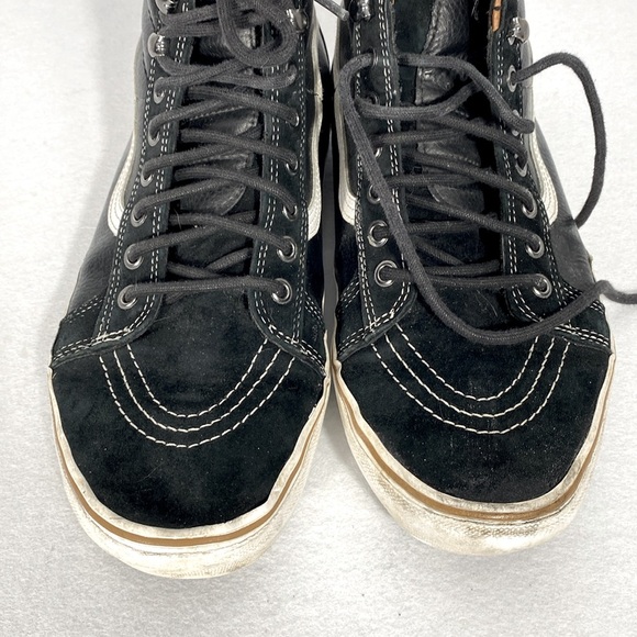 Vans Sk8-Hi Scotchguard Black and Tan High-Top Sneakers size 10.5 - Picture 11 of 12